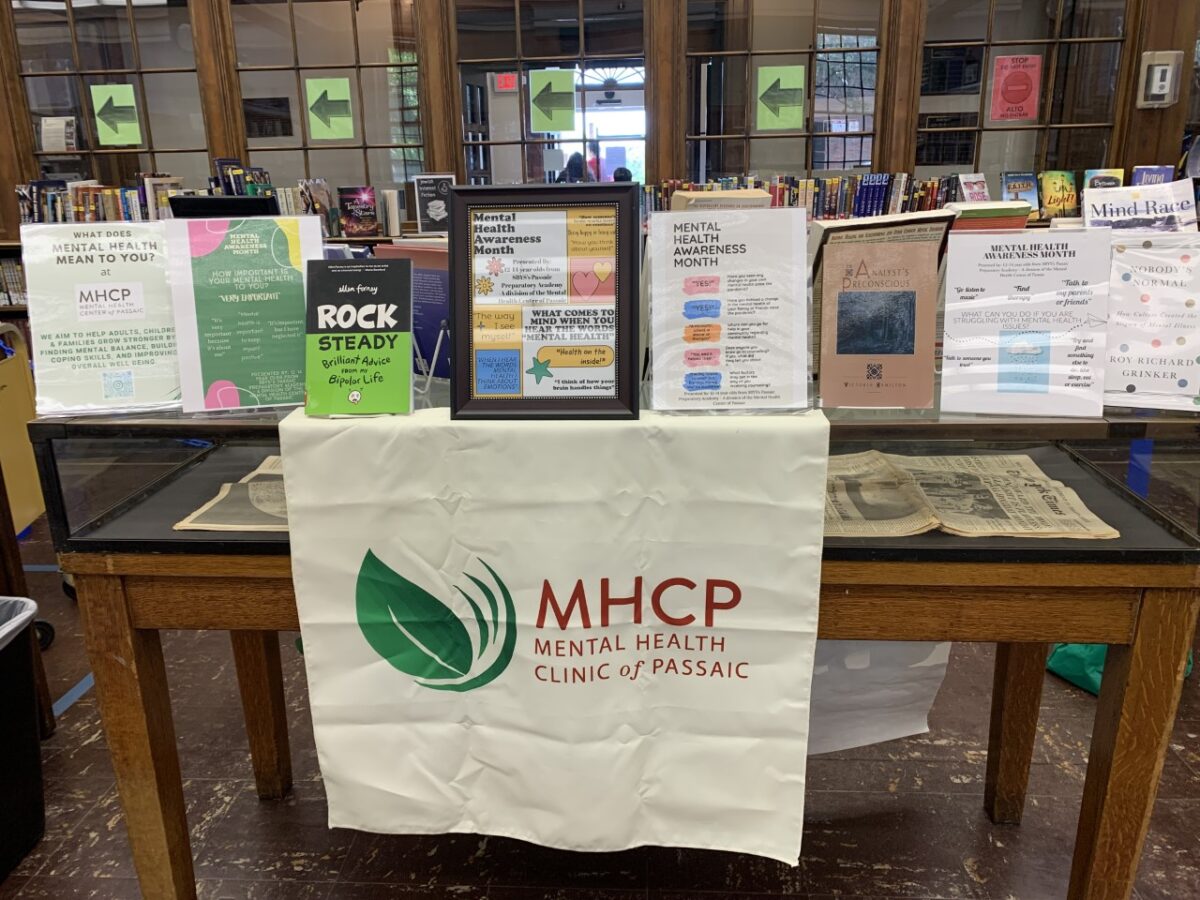 Passaic Public Library’s Mental Health Awareness Month Display - Mental ...